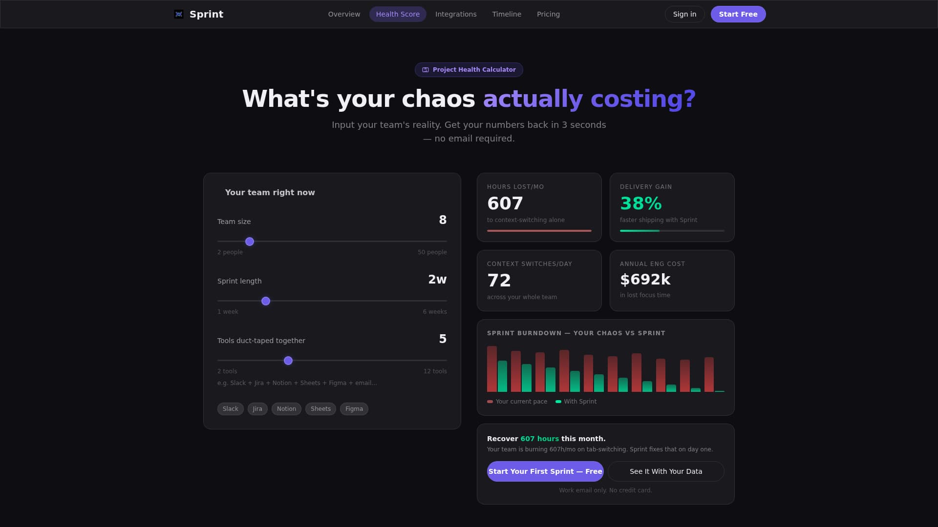 Software & SaaS Pricing Website Template