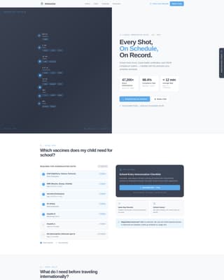Public Health Department FAQ Website Template