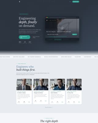 Engineering Education Education Website Template