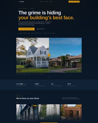 Stone Products & Booking Website Template