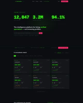 Consulting Digital Presence Directory Website Template
