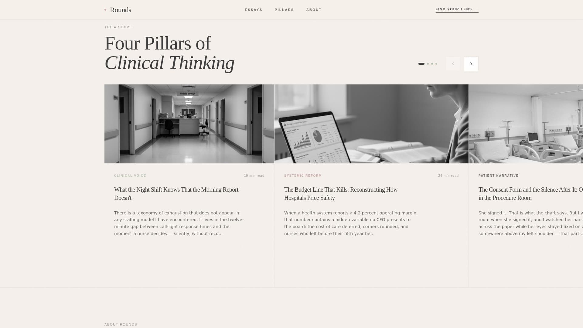Healthcare Blog & Media Directory Website Template
