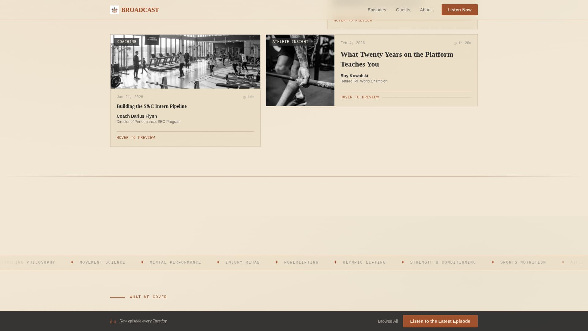 Fitness Blog & Media Reviews Website Template