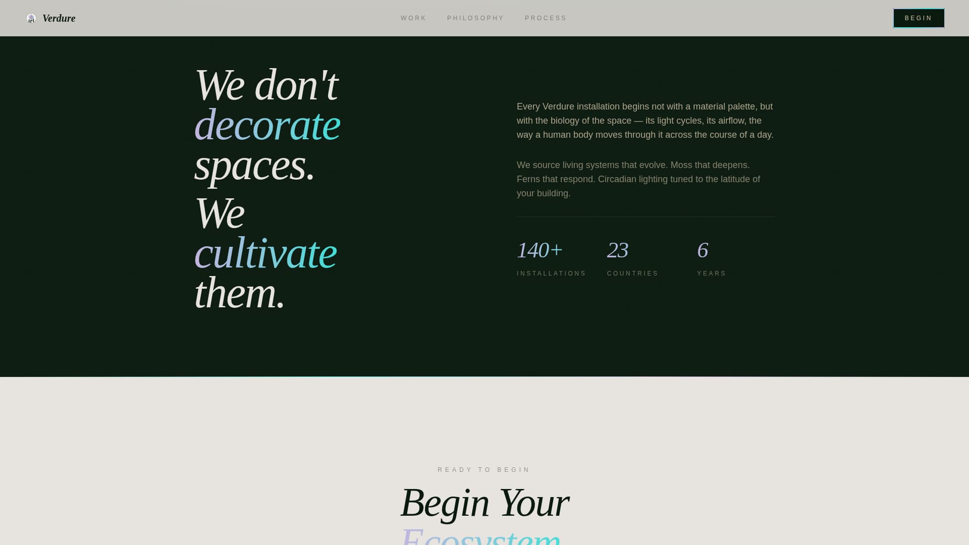Interior Design Studio Professional Website Template