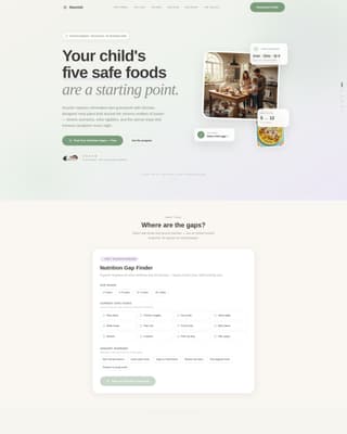 Autism Spectrum Care Cost Calculator Website Template