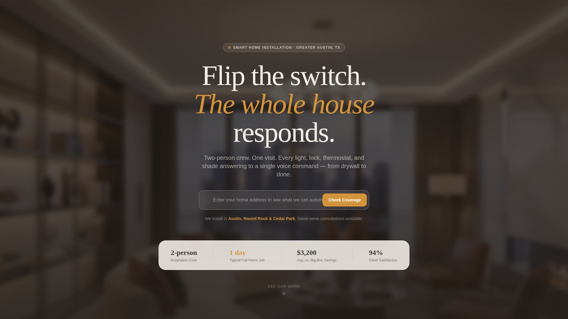 Smart Home & Automation Booking Website Template