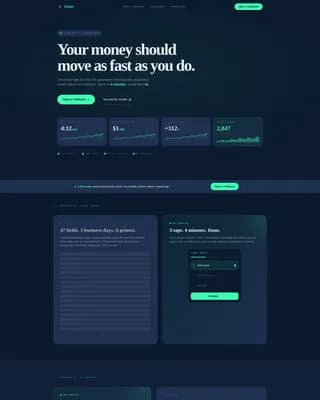 Gen Z Finance Specialist Professional Website Template