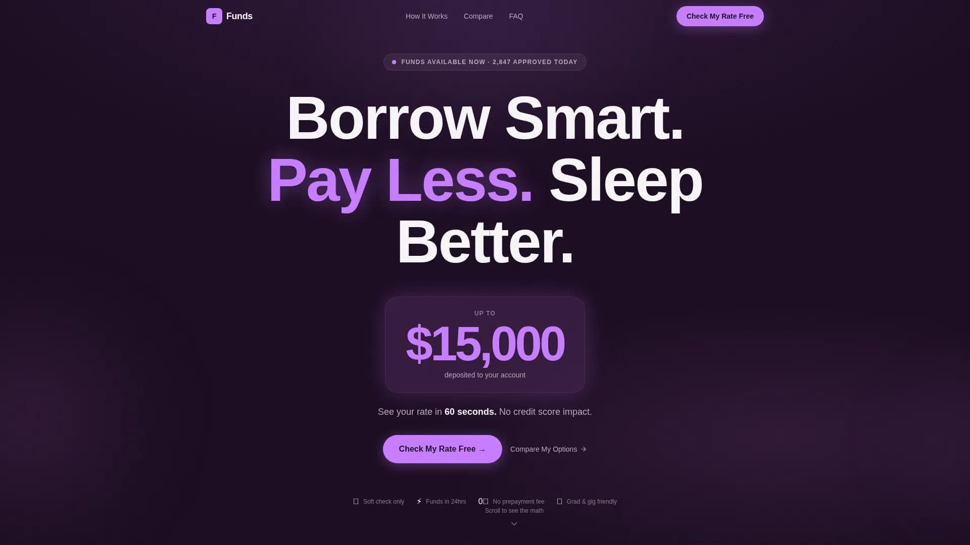 Gen Z Finance Professional Website Template