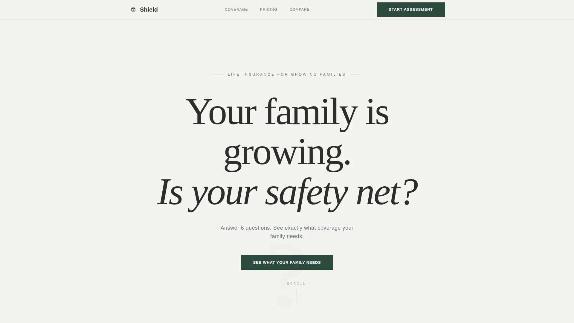 Growing Family Insurance Professional Website Template