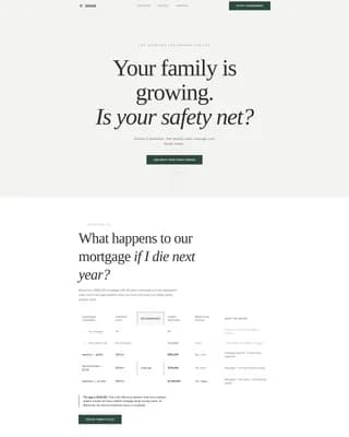 Growing Family Insurance Professional Website Template