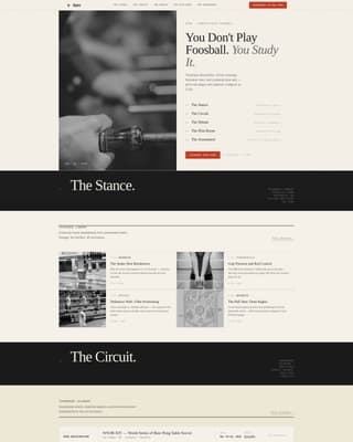 Hobby & Passion Content Blog Website Template
