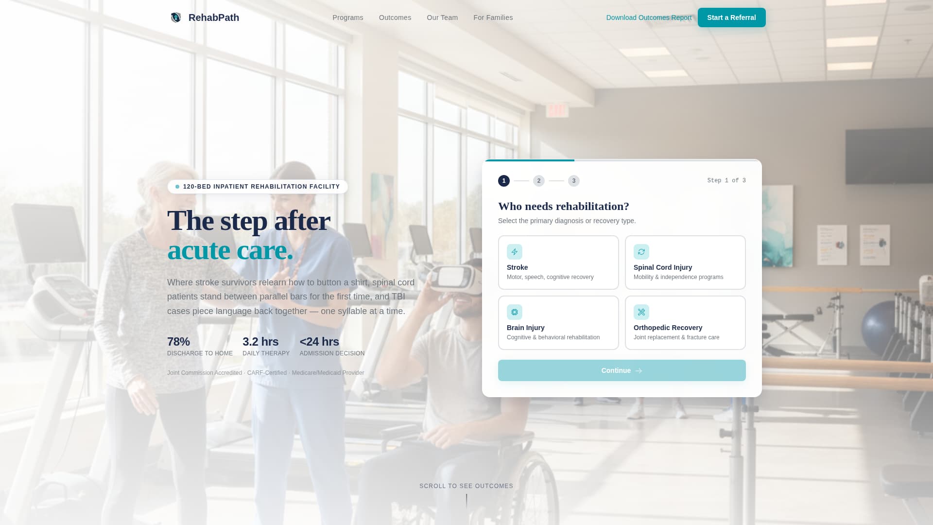 Hospital & Health System Professional Website Template