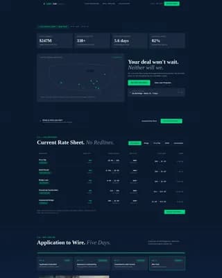 Real Estate Finance Cost Calculator Website Template