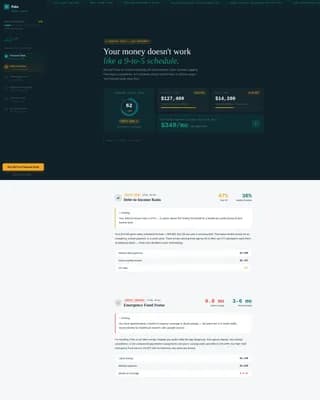 Pulse - Healthcare Financial Audit Landing Page Template