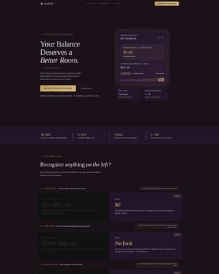 Vault - Precision Highnetworth Landing Page Template