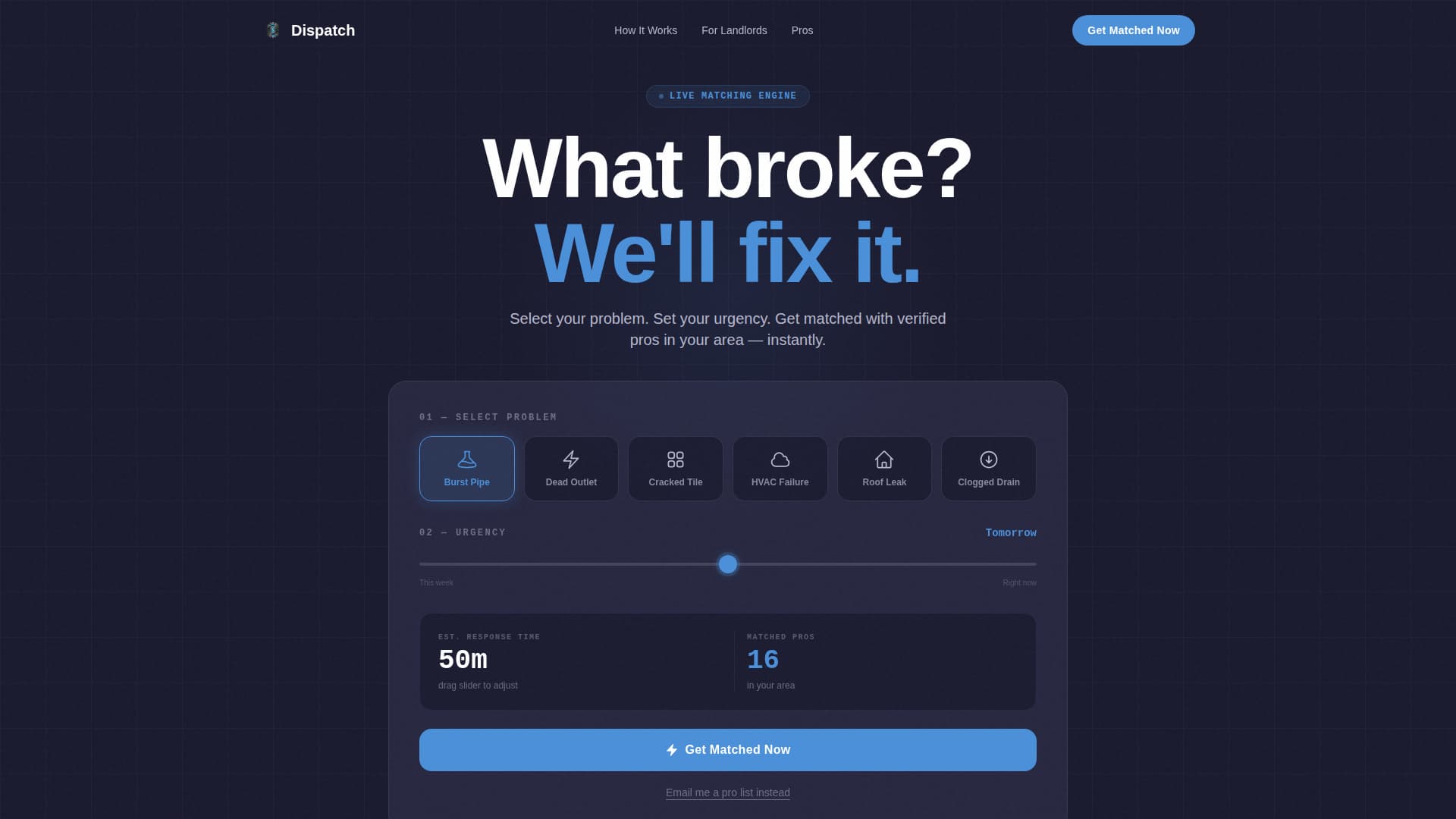 Home Services Email Marketing Cost Calculator Website Template
