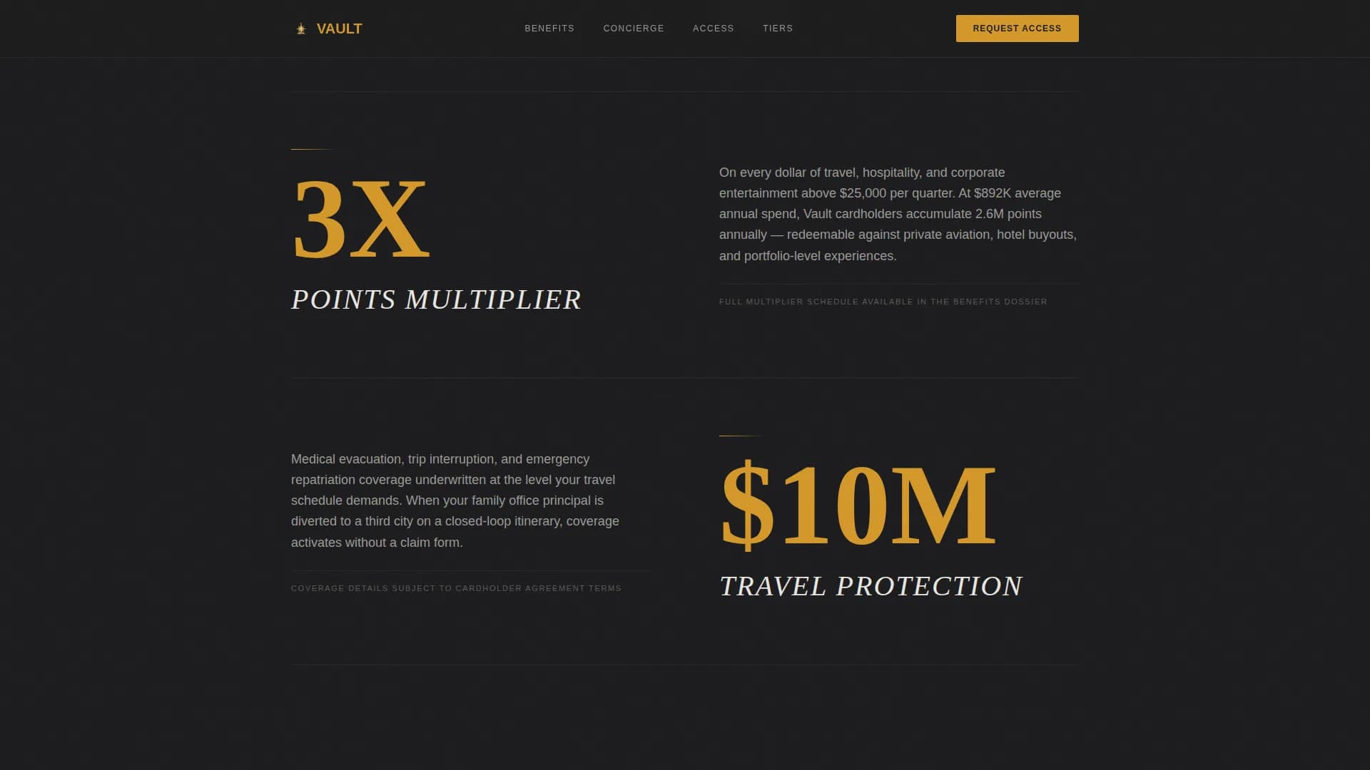 High Net Worth Finance Professional Website Template