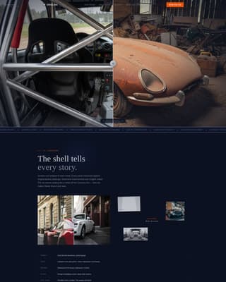 Motorsport & Racing Booking Website Template