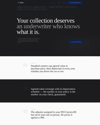 High Net Worth Individual Insurance Professional Website Template
