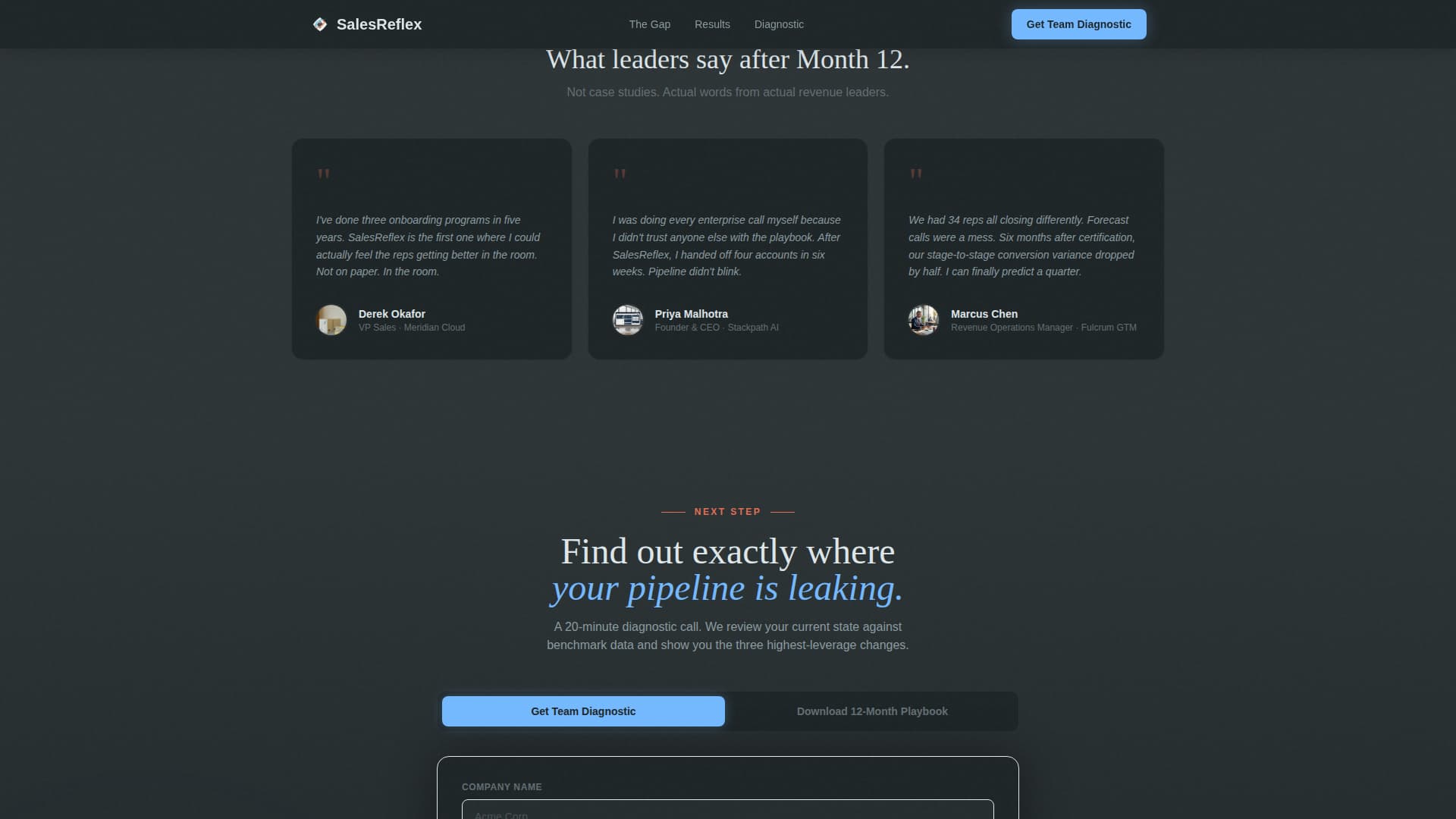 Corporate Training & L&D Professional Website Template