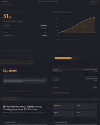 Shield - Precision Disability Landing Page Template