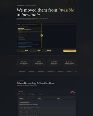 Healthcare Marketing & Agency Portfolio Website Template