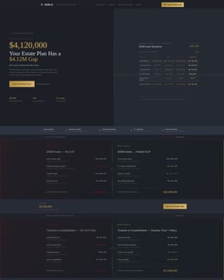 Shield - Powerful Estateplanning Landing Page Template