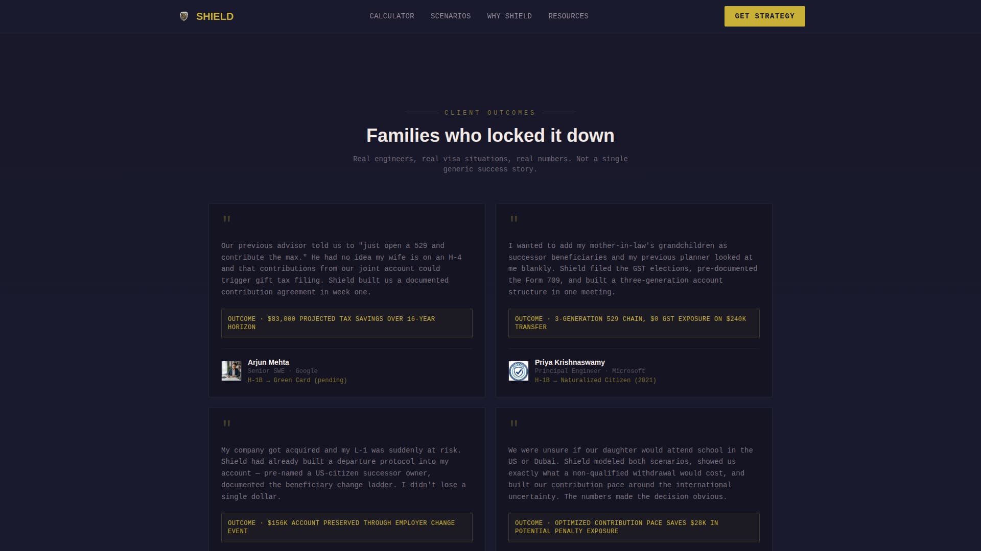 Shield - Ironclad Education Landing Page Template