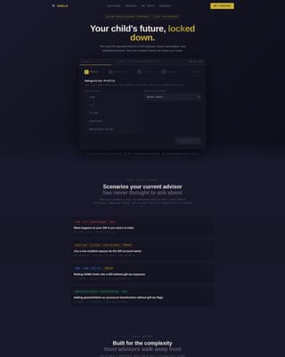 Shield - Ironclad Education Landing Page Template