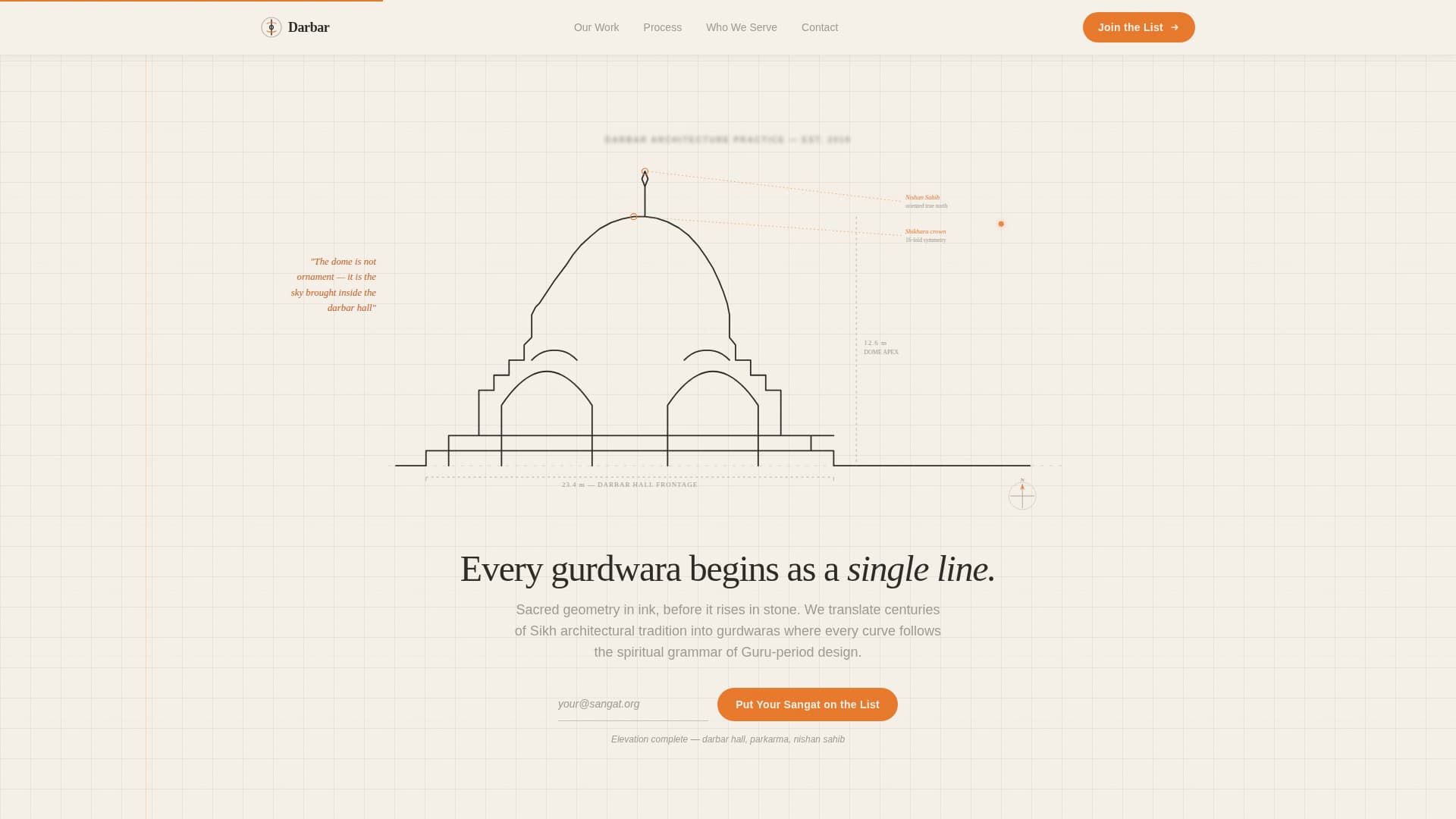 Religious & Cultural Architecture Booking Website Template