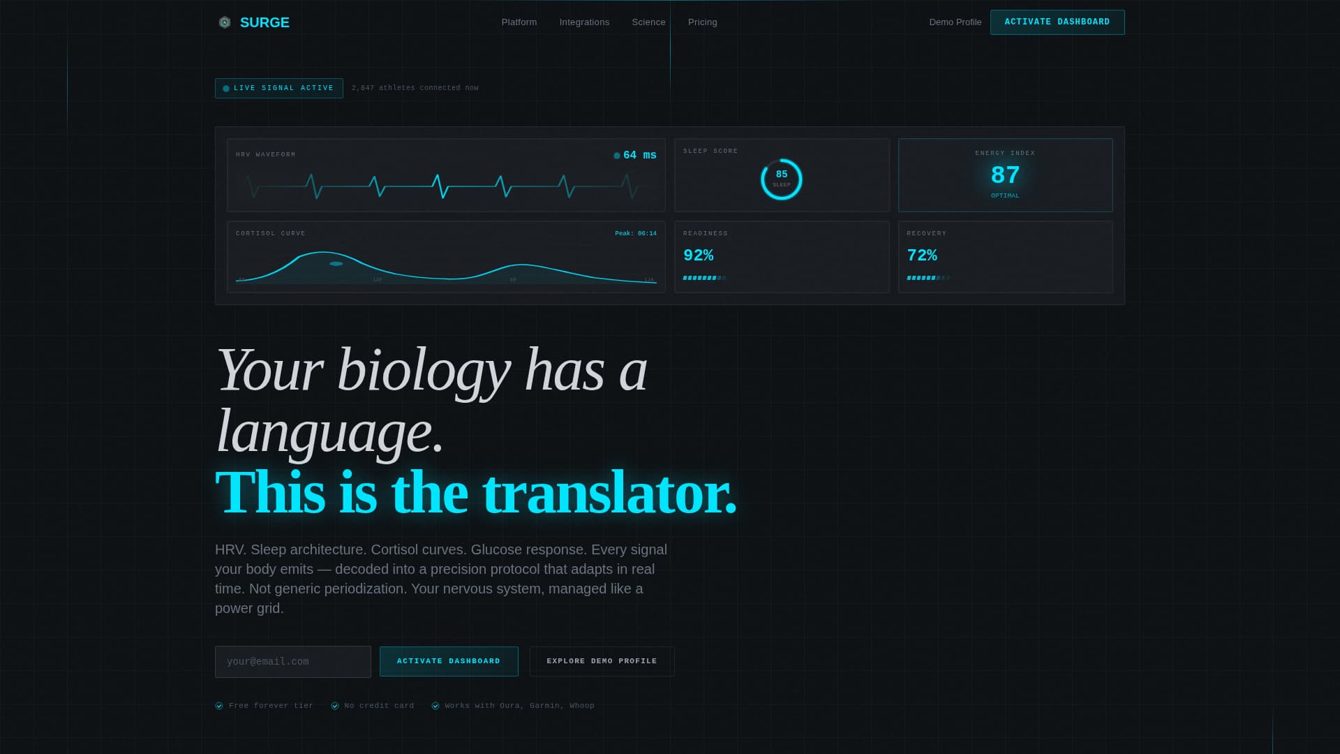 Energy Software & SaaS Professional Website Template