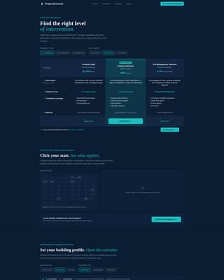 Consulting Firm Software Cost Calculator Website Template