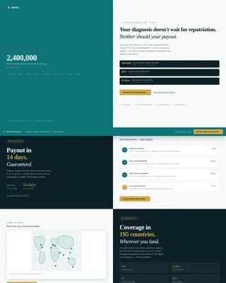Protect — Critical Illness Policy Landing Page Template