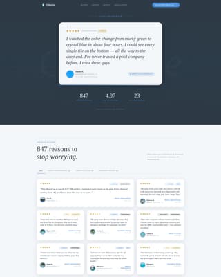 Pool Technician Reviews Website Template