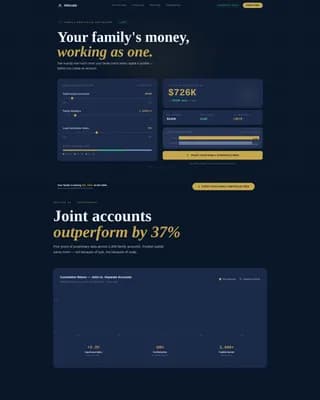 Allocate - Family Capital Management Landing Page Template