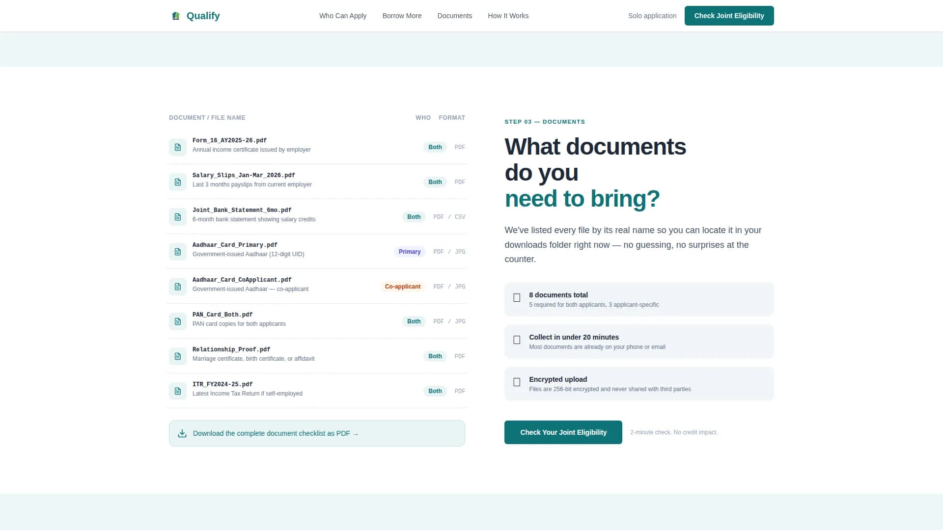 Approve — Family Loan Qualifier Landing Page Template