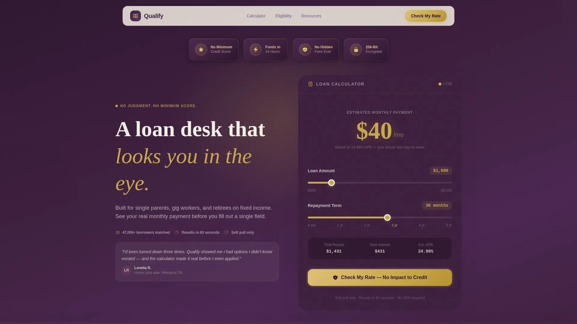 Accelerate — Rapid Personal Loan Landing Page Template