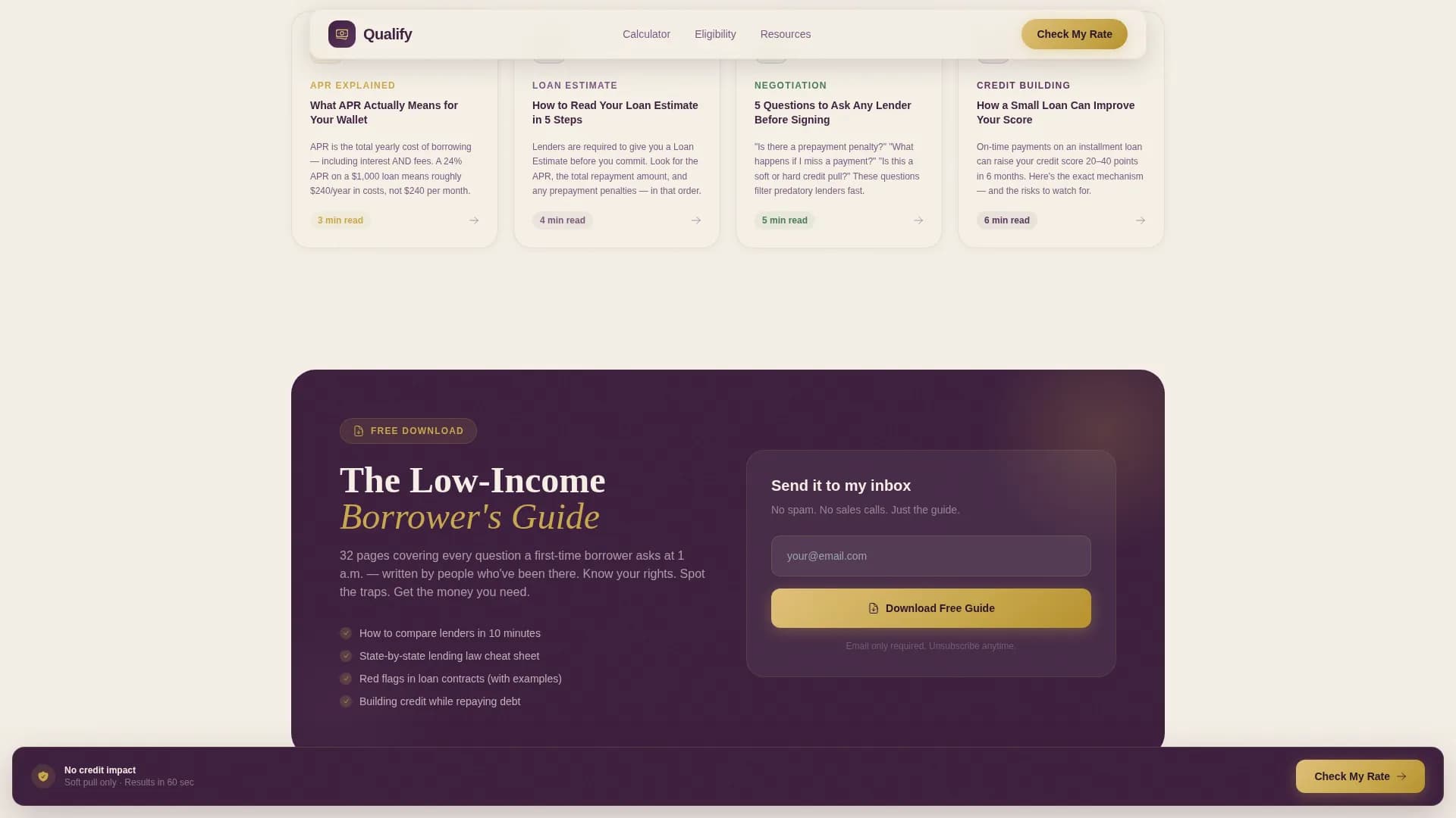 Accelerate — Rapid Personal Loan Landing Page Template