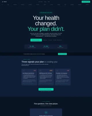 Navigate — Transparent Health Insurance Landing Page Template