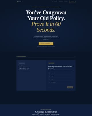 Shield - Premium Travelinsurance Landing Page Template