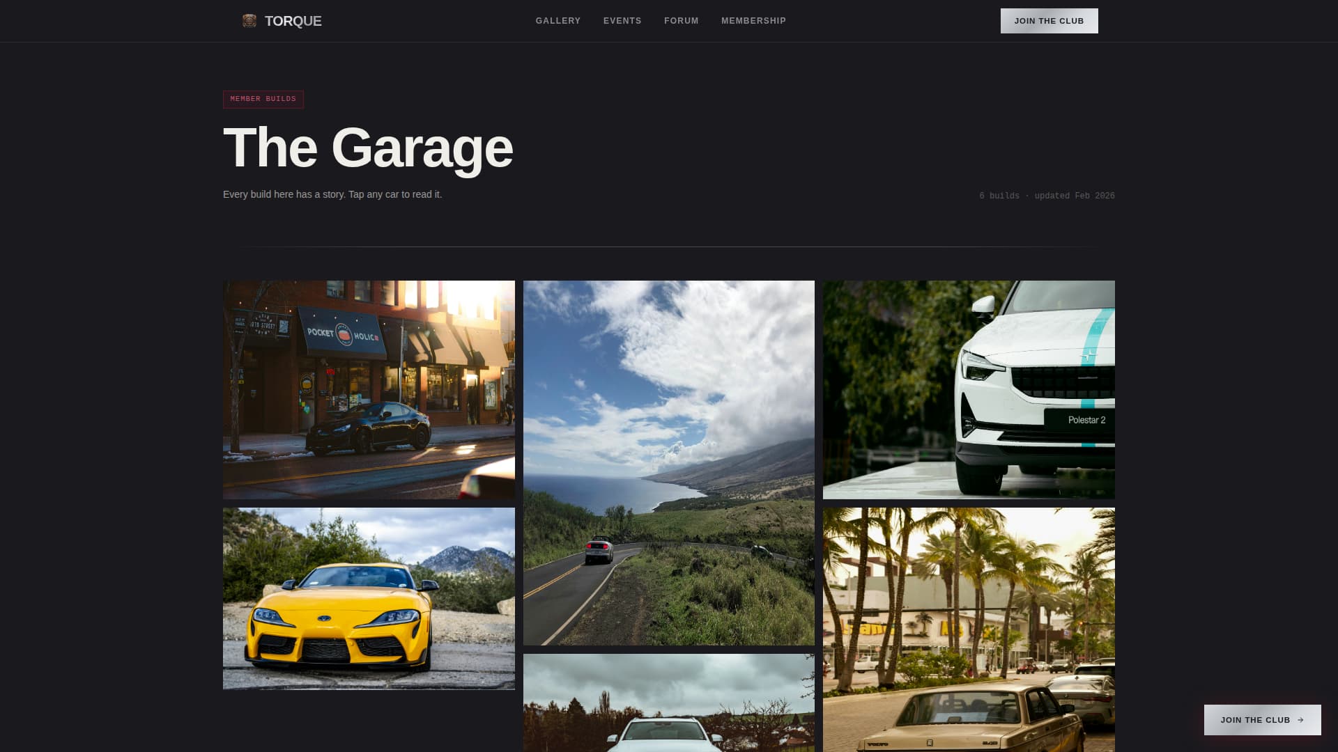 Volvo Professional Website Template