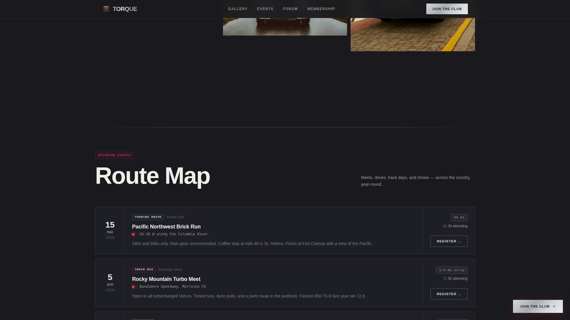 Volvo Professional Website Template