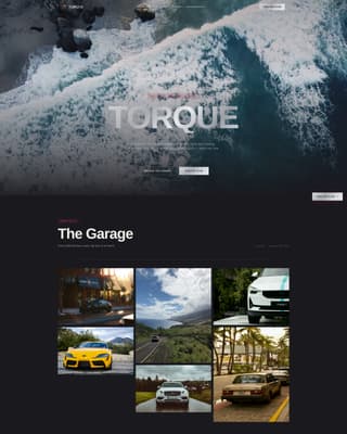 Volvo Professional Website Template