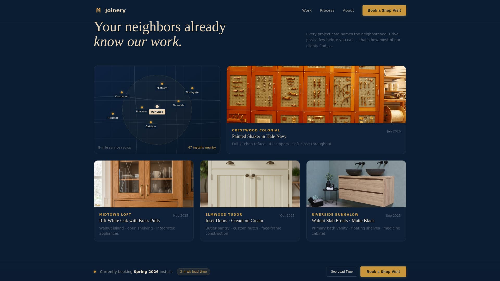 Kitchen & Bathroom Remodeling Booking Website Template