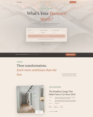 Casita - Luminous Adu Landing Page Template