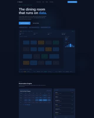 Restaurant Management Dashboard & Operations Website Template