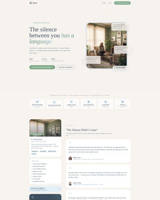 Marriage Counselor Reviews Website Template