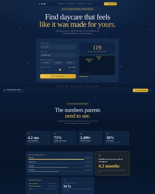 Daycare Digital Presence Cost Calculator Website Template