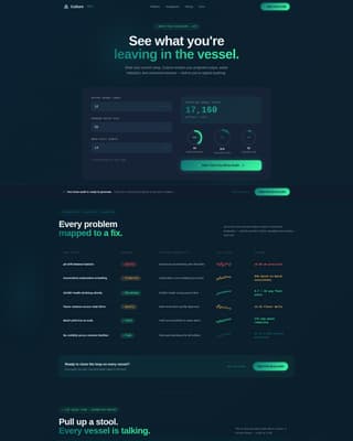 Kombucha Vertical SaaS Cost Calculator Website Template
