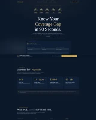 Verify — Coverage Audit Landing Page Template